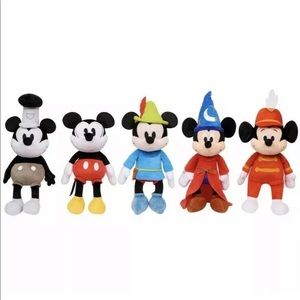 mickey's 90th bean collector set